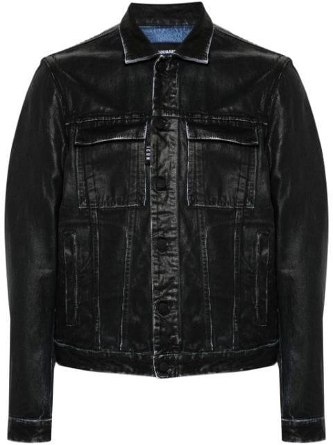 garment-dyed jacket by DSQUARED2