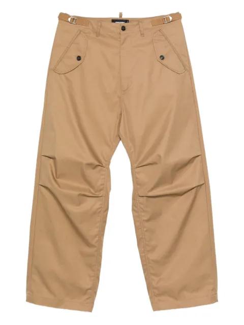 gathered-knees cargo pants by DSQUARED2