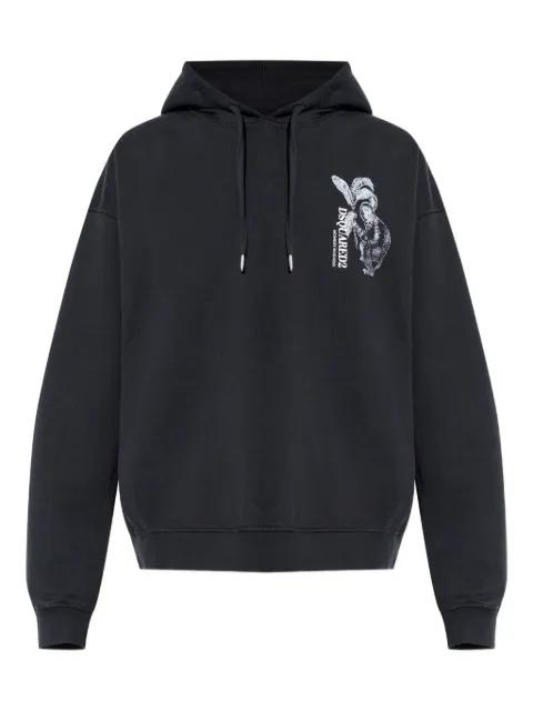 graphic hoodied sweatshirt by DSQUARED2