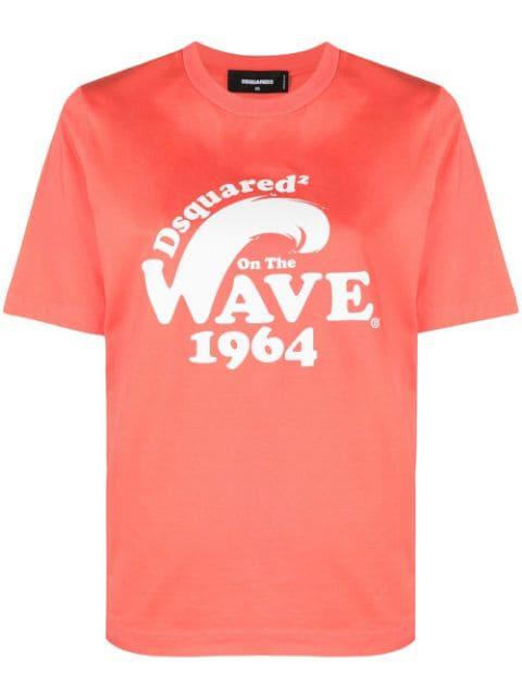 graphic-print T-shirt by DSQUARED2