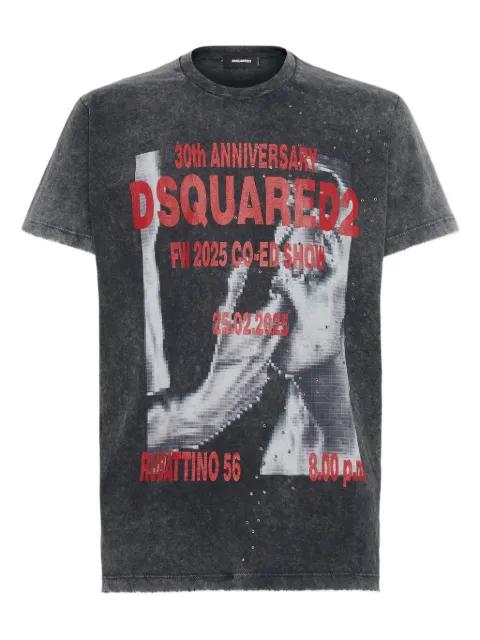 graphic-print T-shirt by DSQUARED2