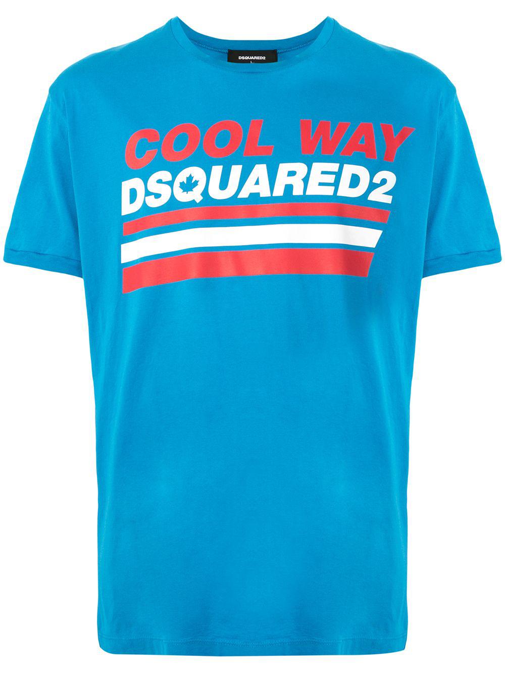 graphic print T-shirt by DSQUARED2