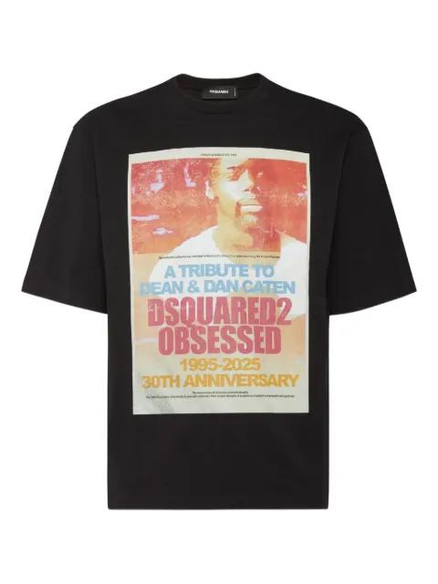 graphic-print T-shirt by DSQUARED2