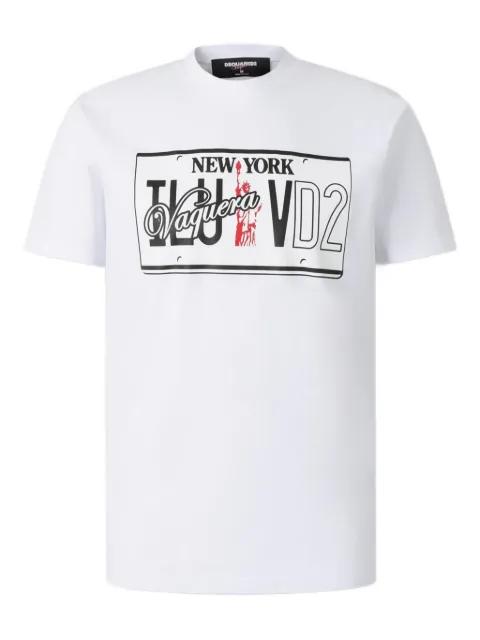 graphic-print T-shirt by DSQUARED2