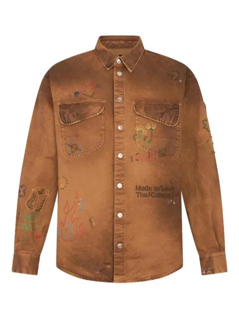 handmade scribbles shirt by DSQUARED2