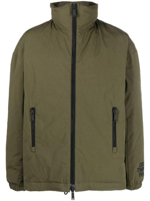 high-neck padded jacket by DSQUARED2