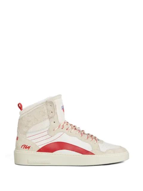 high-top lace-up sneakers by DSQUARED2