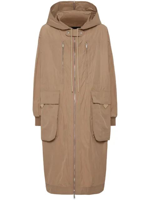 hoodied coat by DSQUARED2