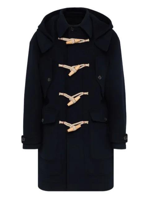 hoodied duffle coat by DSQUARED2