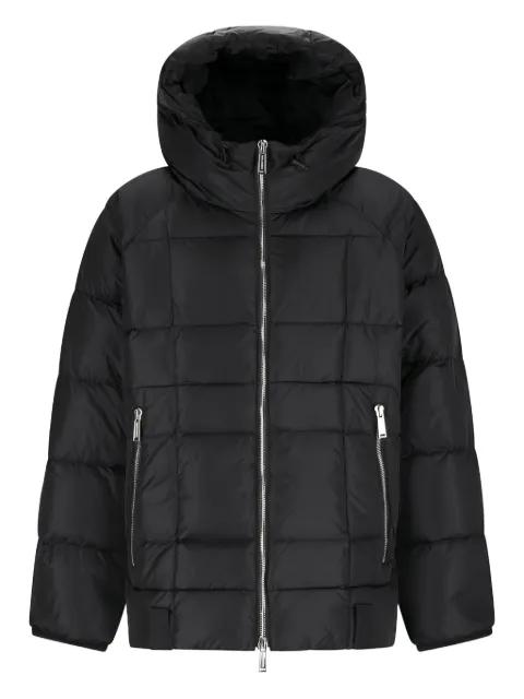 hoodied padded down jacket by DSQUARED2