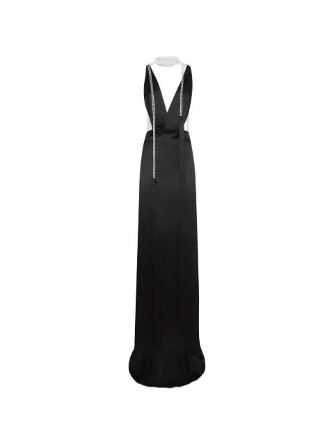 jewelled-embellishment maxi dress by DSQUARED2
