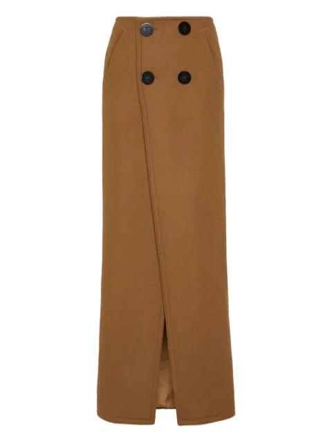 knitted maxi skirt by DSQUARED2