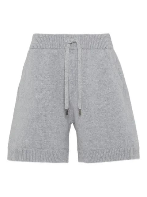 knitted track shorts by DSQUARED2