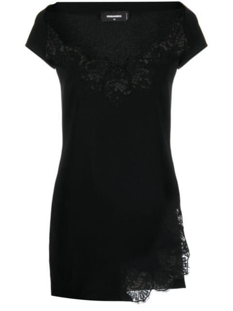 lace-detail minidress by DSQUARED2