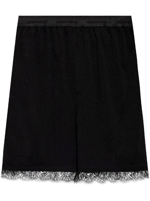 lace-trim pajama shorts by DSQUARED2