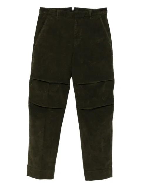 layered cotton trousers by DSQUARED2