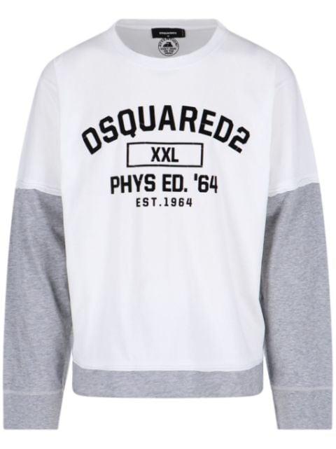 layered long sleeve t-shirt by DSQUARED2
