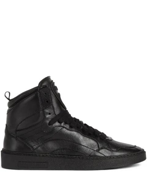 leather sneakers by DSQUARED2