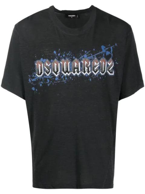 logo crew-neck T-shirt by DSQUARED2