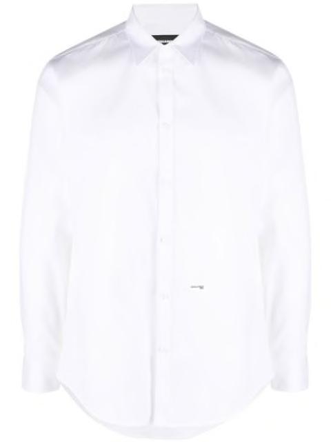 logo detail cotton shirt by DSQUARED2