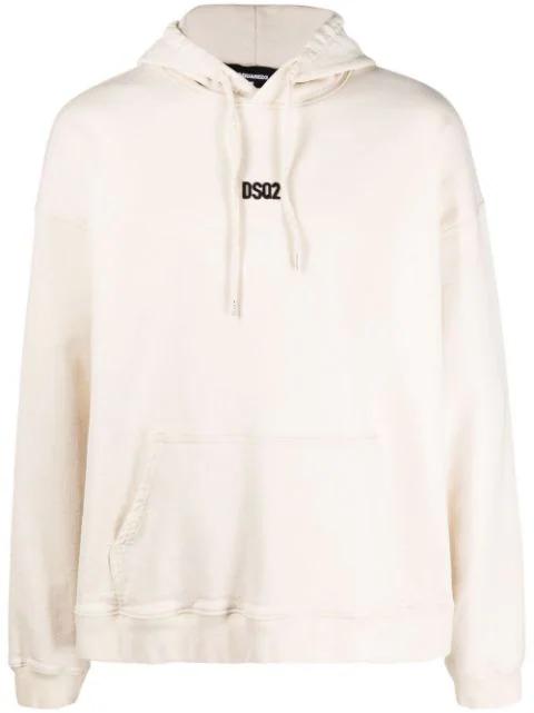 logo detail hoodie by DSQUARED2