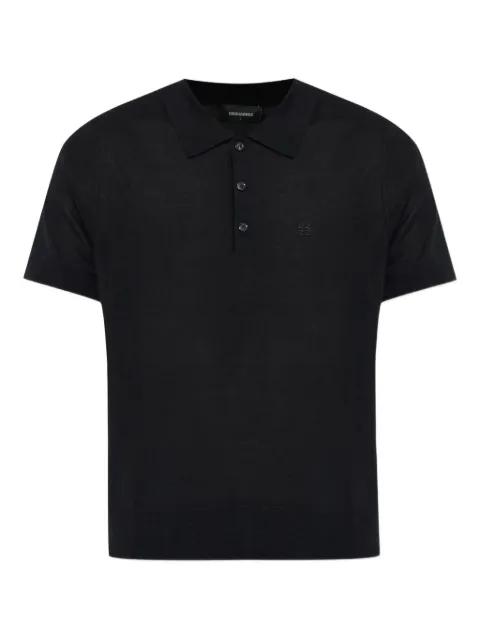 logo-detail polo shirt by DSQUARED2