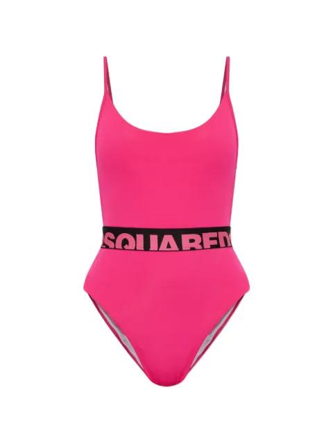 logo-detail swimsuit by DSQUARED2