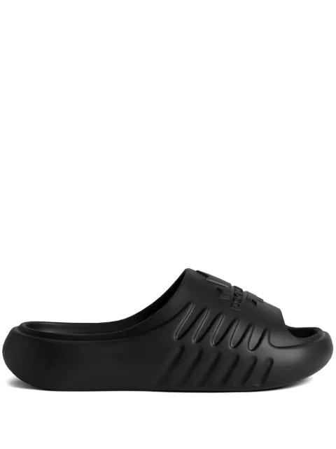 logo-embossed slides by DSQUARED2