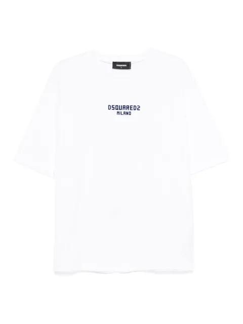 logo-embroidered T-shirt by DSQUARED2