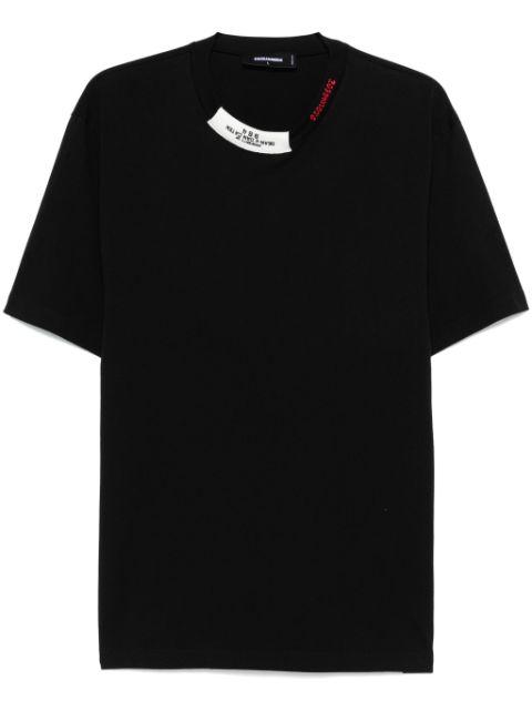 logo-embroidered T-shirt by DSQUARED2