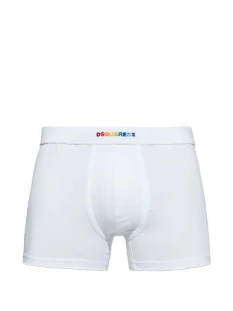 logo-embroidered boxers by DSQUARED2