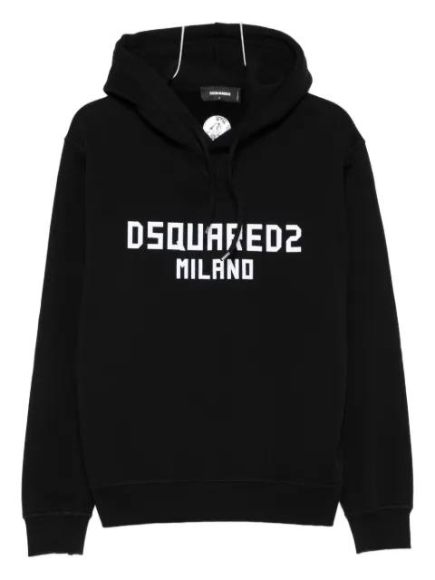 logo-embroidered hoodie by DSQUARED2