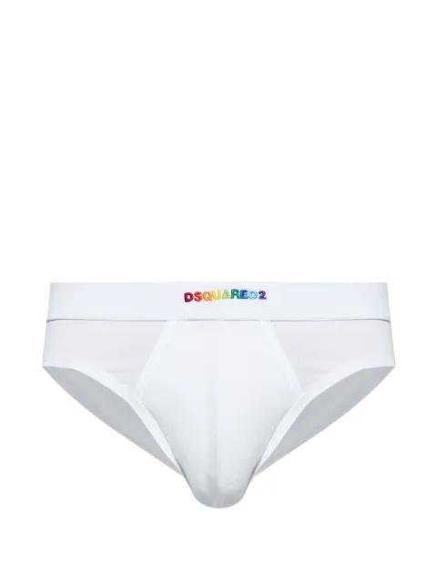 logo-embroidery briefs by DSQUARED2
