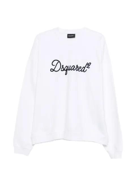 logo-embroidery sweatshirt by DSQUARED2