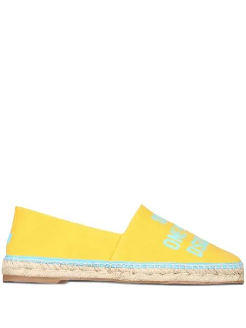 logo espadrilles by DSQUARED2