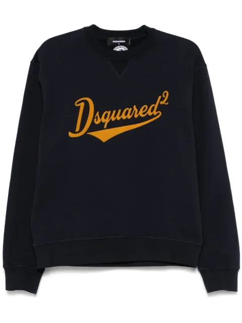 logo-flocked sweatshirt by DSQUARED2
