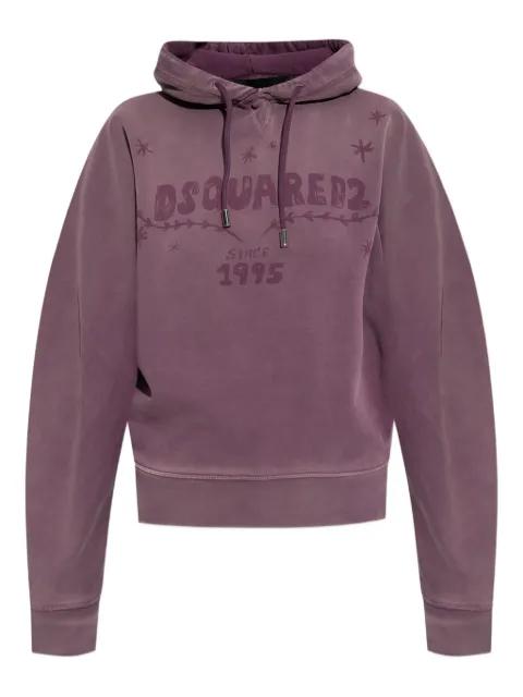 logo hoodied knitwear by DSQUARED2