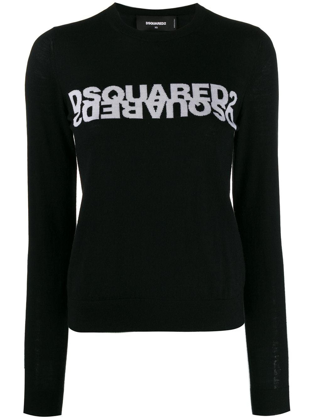 logo knitted jumper by DSQUARED2