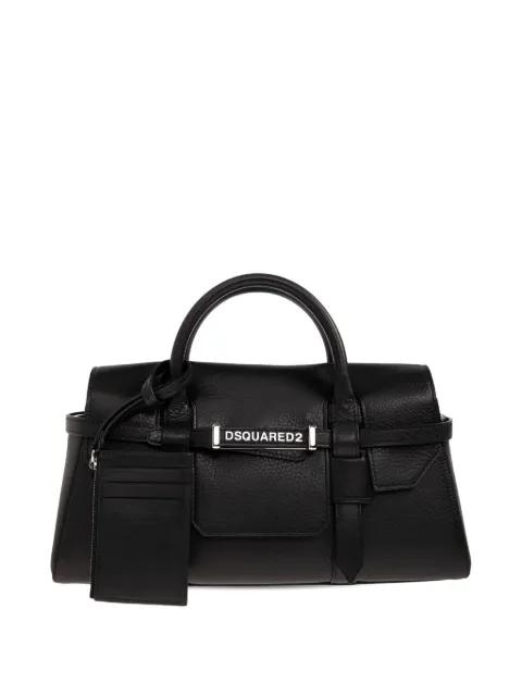 logo-lettering tote bag by DSQUARED2