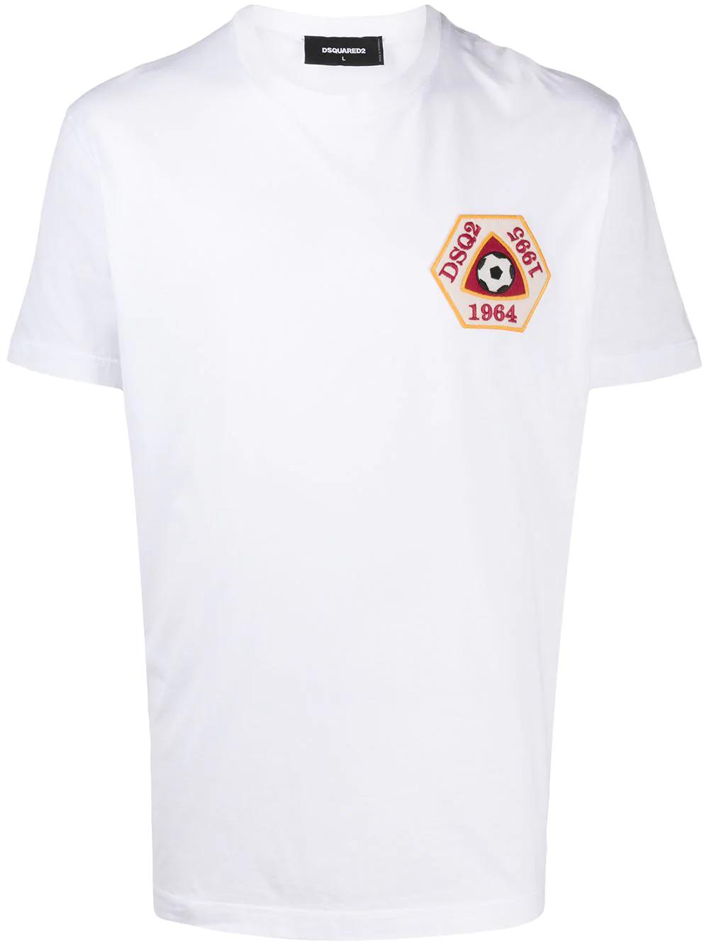 logo patch T-shirt by DSQUARED2