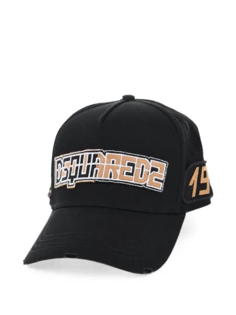 logo-patch baseball cap by DSQUARED2