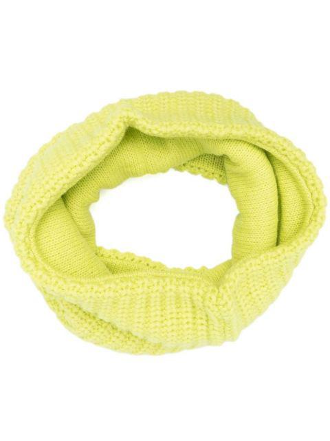 logo-patch detail collar scarf by DSQUARED2