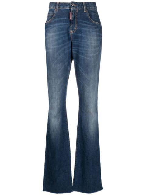 logo-patch flared jeans by DSQUARED2