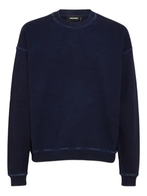 logo-patch sweatshirt by DSQUARED2
