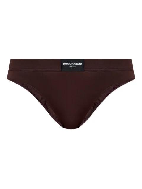 logo-plaque briefs by DSQUARED2