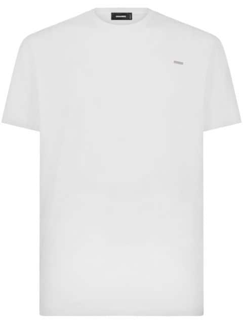 logo-plaque crew-neck T-shirt by DSQUARED2