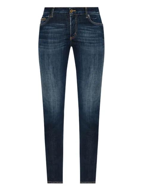 logo-plaque cropped jeans by DSQUARED2