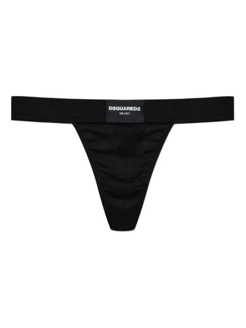 logo-plaque thong by DSQUARED2