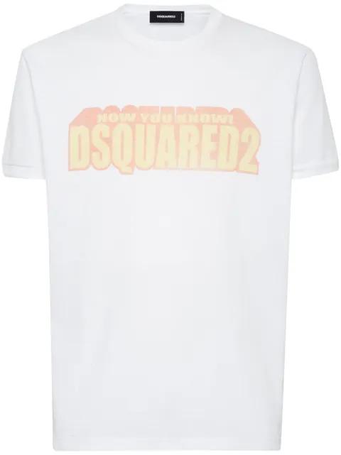 logo-print T-shirt by DSQUARED2