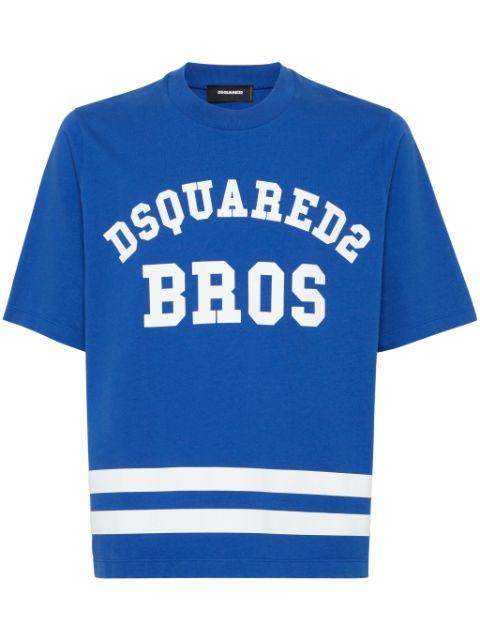 logo-print T-shirt by DSQUARED2
